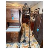 Wrought Iron Easel Display Stand
