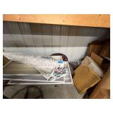 Lot - Fluorescent Light Fixtures with Fabric Roll