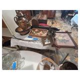 Lot - Assorted Decorative Home Items