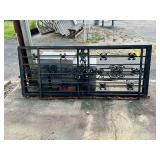 Lot - Wraugth Iron Doors and Cinder Blocks