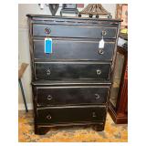 Vintage Solid Wood 5-Drawer Chest