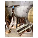 Lot - Assorted Furniture Parts: Table Legs, and Spindles