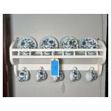 Lot - Blue Danube China Set