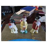 Lot - Vintage Japanese Nippon Figurine Set and Decorative Plates