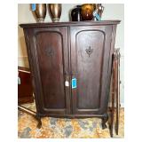 Antique Two-Door Wardrobe