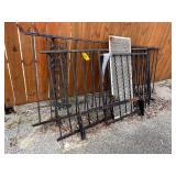 Lot - Fencing, Grate, Tow Package