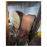 Lot - Round Table Top and Assorted Wood Pieces