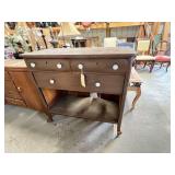 Buffet with Drawers and Bottom Shelf