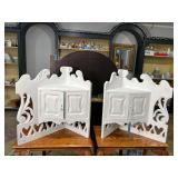 Lot - (2) Wooden Cabinets