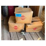 Lot - (3) Boxes of Casters