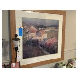Signed W.L. Metcalf Framed Print