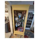 Display Cabinet with Glass Shelves