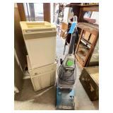 Lot - Dehumidifier, Paper Shredder, and Hoover SteamVac