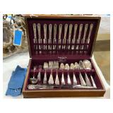 Lot - 1847 Rogers Bros Silver Plate Flatware Set, 96 Pieces