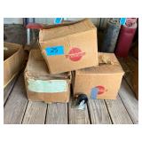Lot - (3) Boxes of Casters