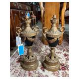Lot - (2) Large Vintage French Urns
