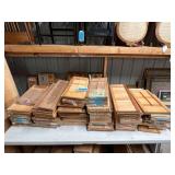 Lot - Assorted Wood Shutters