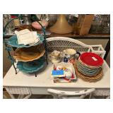 Lot - Assorted Decorative Tableware Set