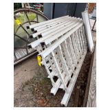 Lot - White Wooden Banisters