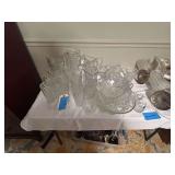 Lot - Assorted Crystal Glassware Collection