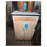 Metal Cabinet with Single Drawer