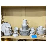 Large Lot - Wallace Heritage Newport 61 Piece China Set