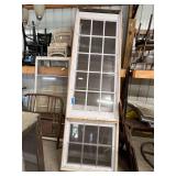 Lot - Large Vintage Windows