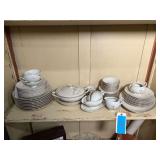 Large Lot - Bavaria Germany China Set, 58 Piece