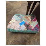 Handmade Patchwork Quilt Pillow