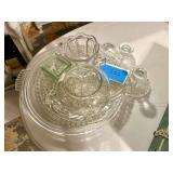 Lot - Assorted Clear Glassware Collection