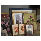 Lot - Assorted Collection of Framed Art, Prints, and Wall Decor
