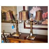 Lot - (2) Matching Lamps