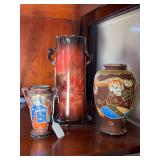 Lot - Assorted Japanese Decorative Vases