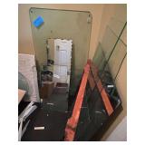 Lot - Assorted Glass and Mirror Pieces