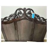Ornate Wood Headboard