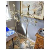 Lot - (2) Floor Candelabras