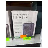 Fan Forced Electric Utility Heater for Small Room