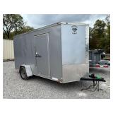 2019 Diamond Cargo 6x12 Single Axle Enclosed Trailer