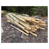 Untreated Wood Posts