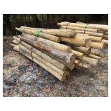 Untreated Wood Posts