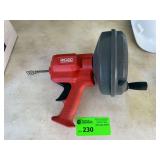 Ridgid EZ Spin Drain Snake