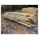 Untreated Wood Posts