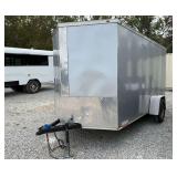 2019 Diamond Cargo 6x12 Single Axle Enclosed Trailer