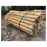 Untreated Wood Posts