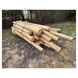 Untreated Wood Posts