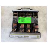 Master Mechanic 4-Pack 8ft by 1in Wide Ratchet Tie Down