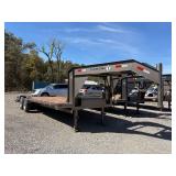 2023 Diamond T  Tandem Axle Gooseneck Equipment Trailer.
