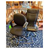Lot - (3) Rolling Office Chairs