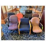 Lot - Assorted Office Chairs
