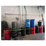 (12) Barrels (located on back wall)